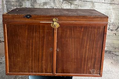 CASSAPANCA FORZIERE BAULE IN LEGNO ABETE da restau
