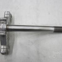 Piantone forcella con piastra in alluminio