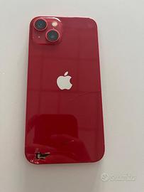 iPhone 13 256Gb rosso (PRODUCT) RED- batteria 96%