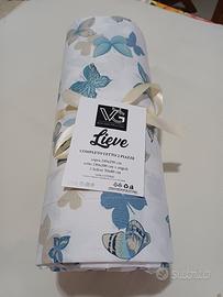 completo lenzuola matrimoniale di cotone 100%