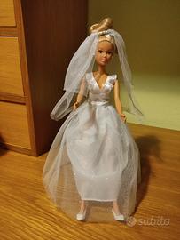 Barbie sposa alta 30 cm no originale 