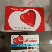 Scheda telefonica San Valentino 