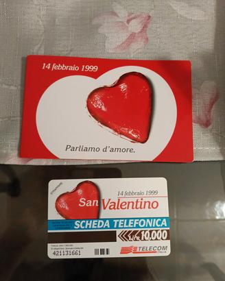 Scheda telefonica San Valentino 