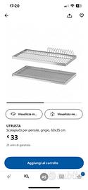 Scolapiatti utrusta ikea