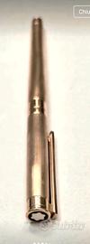 penna stilografica in oro montblanc noblesse 