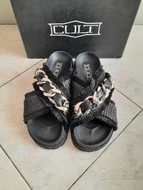 scarpe sandali donna Cult originale pelle