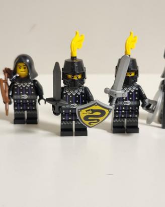 LEGO 5 x Minifigures Castle Serpent Knight