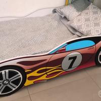 Lettino macchinina bambino 