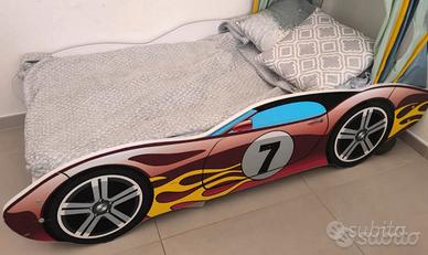 Lettino macchinina bambino 