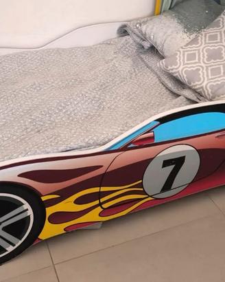 Lettino macchinina bambino 