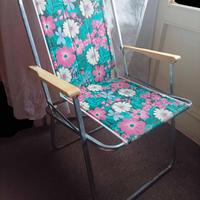 POLTRONCINA DA SPIAGGIA O GIARDINO PIEGHEVOLE