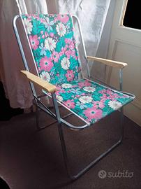POLTRONCINA DA SPIAGGIA O GIARDINO PIEGHEVOLE