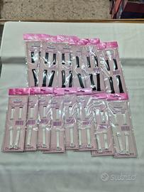 Spalline elastiche reggiseno con ganci - Stock