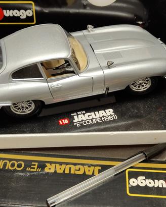 Jaguar tipe E 1961 modellino 