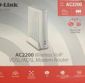 modem-router d-link dva-5593VoIP, Wi-Fi, VDSL/ADSL