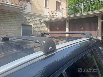 Thule 9595B Wingbar Edge Fixpoint/Flushrail, Allum