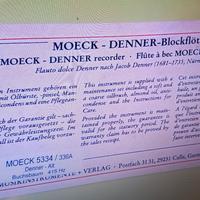 flauto Moeck soprano denner