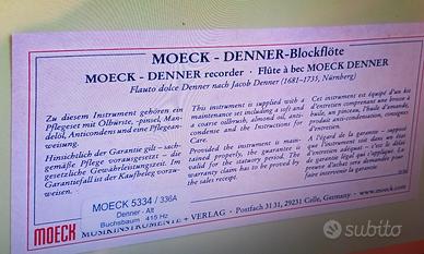 flauto Moeck soprano denner