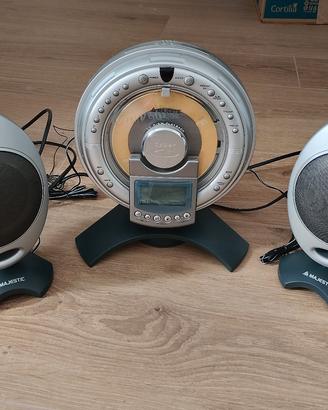 Stereo Majestic AH-1402 con casse – da riparare