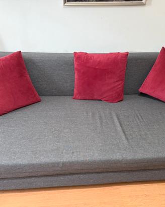 Divano letto Ikea con 3 posti