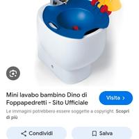 Mini lavabo bambini Foppapedretti