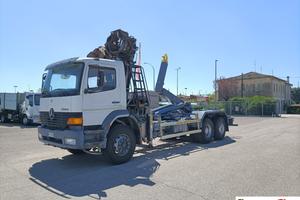 MERCEDES-BENZ ATEGO 1828 gancio scarrabile, gru e 