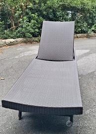 Lettini rattan sintetico 