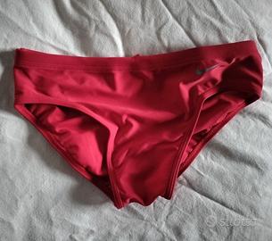 Costume rosso Nike uomo taglia M Slip bagno e mare