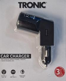 Caricabatterie da auto USB Tronic 12/24V
