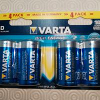 Batterie Varta tipo D Torcioni NUOVE Imballate