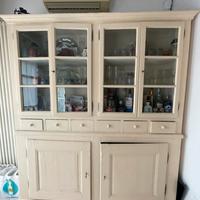 Madia antica in legno stile rustico, shabby chic