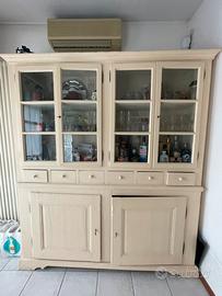 Madia antica in legno stile rustico, shabby chic