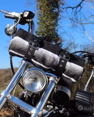 Coperta Messicana per Moto Cinghie Skull Campeggio