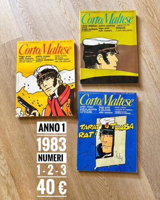 Lotto Fumetti Corto Maltese - Rivista Mensile