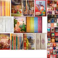 Libri vari sulla cucina tradizionale italiana