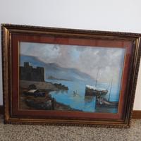 quadro vintage originale E.Paris 