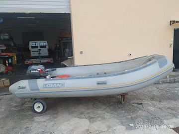 GOMMONE LOMAC 4MT + MOTORE SUZUKI 15 CV 2T