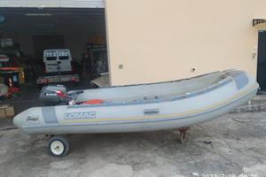 GOMMONE LOMAC 4MT + MOTORE SUZUKI 15 CV 2T
