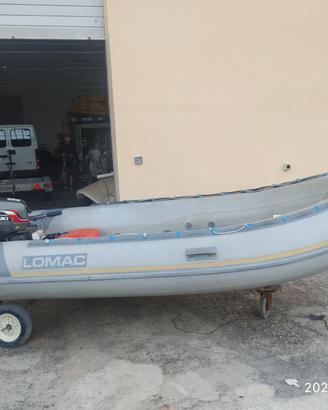 GOMMONE LOMAC 4MT + MOTORE SUZUKI 15 CV 2T