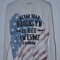 T-shirt maniche lunghe Zara Boys ragazzo bianca