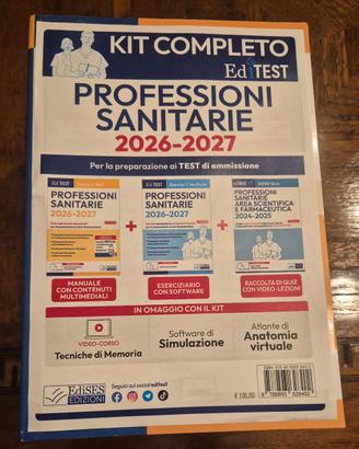 kit  Ed test professioni sanitarie 2026-2027