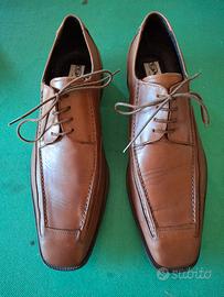 Scarpe uomo OMAR di pelle marrone