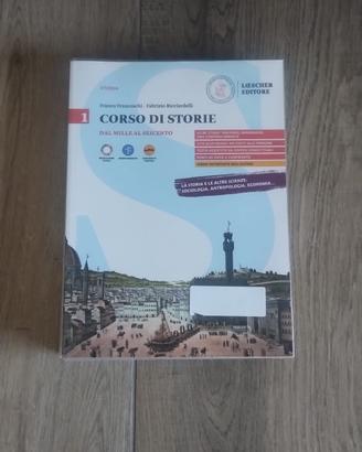 Libro di storia "Corso di storie" superiori
