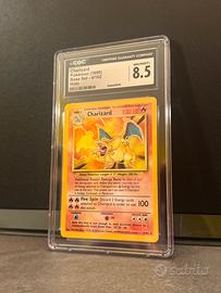 Carta Pokemon Charizard CGC 8.5