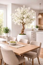 BiancalunaAlbero di ciliegio artificiale con fiori