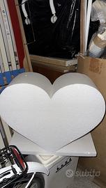 Cuore in Polistirolo rinforzato
