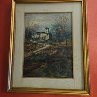 Dipinto olio su tela Pietro Lietti