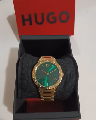orologio BOSS  da donna color oro quadrante verde