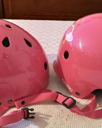 Caschi Oxelo bambino skate roller, taglia 50-54 cm