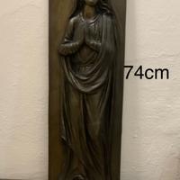 Bassorilievo Madonna -arte funeraria-
